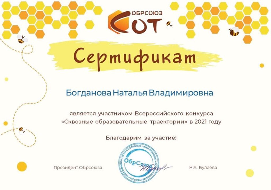 2020-2021 Богданова Н.В. (Сертификат ОбрСоюз)